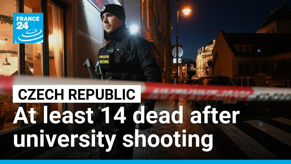 At least 14 dead after university shooting in central Prague France 24